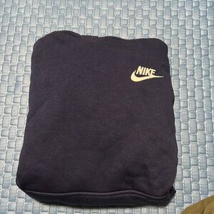 Nike Fleece Navy Blue Sweatshirt Kids Medium Worn Once